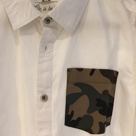 Cactus Community Boys 100% Cotton Dress Shirt - Picture 2 of 3